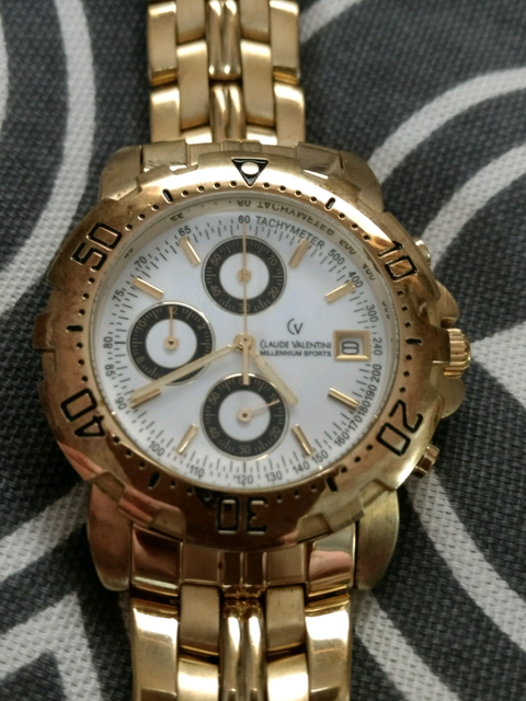 claude valentini millennium sports watch